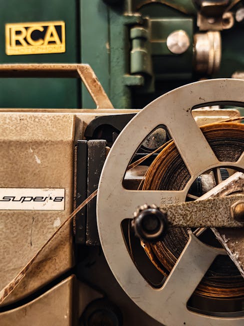 9 : img_7 - Super 8 film reel and RCA equipment